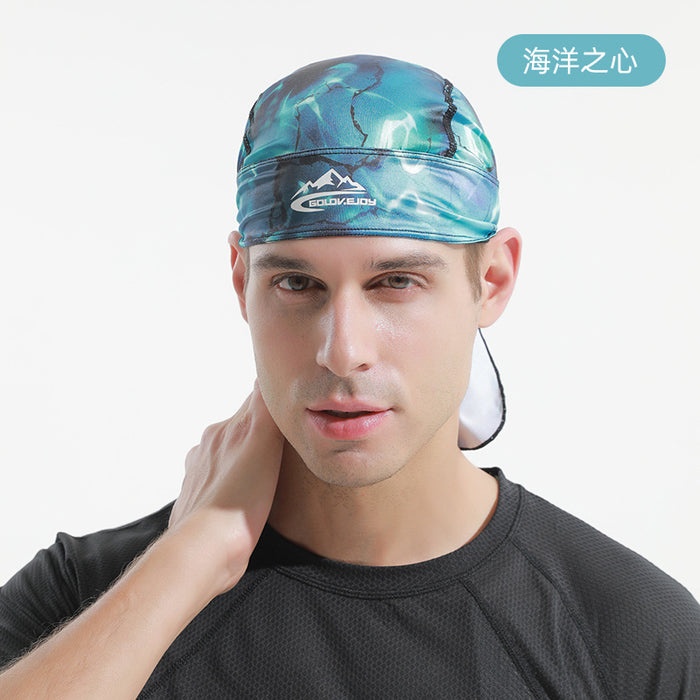 Wholesale Pirate Bandana Men's Harley Hat Sports Running Breathable JDC-FH-GD007