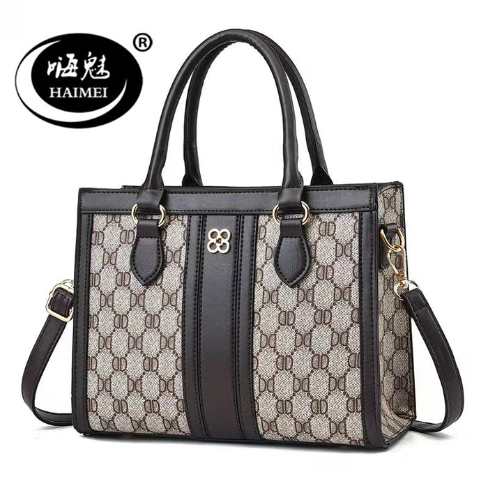 Wholesale Shoulder Bag PU Printing Handbag Diagonal Cross (F) JDC-SD-haim005