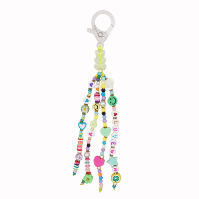 wholesale Acrylic Boho Beaded Keychain JDC-KC-YXZ005