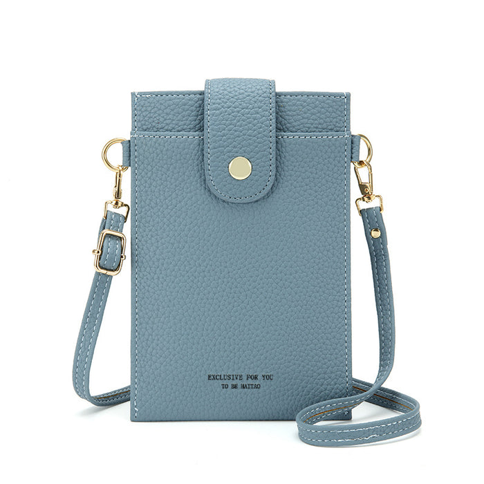 Wholesale Shoulder Bag Solid Color Simple Diagonal MOQ≥3 JDC-SD-HaiT001