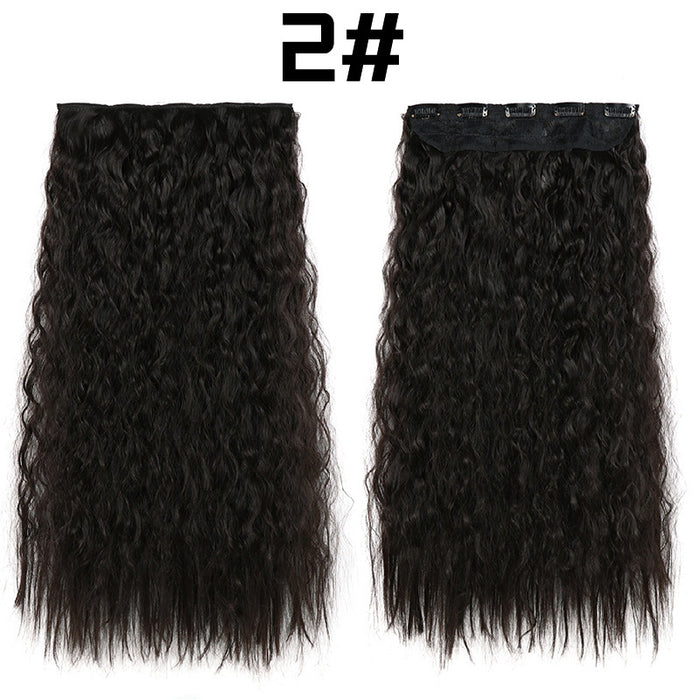 Jewelry WholesaleWholesale High Temperature Silk Wig Pieces Wool Roll Long Hair Extension Pieces JDC-WS-SanY002 Wigs 三盈 %variant_option1% %variant_option2% %variant_option3%  Factory Price JoyasDeChina Joyas De China