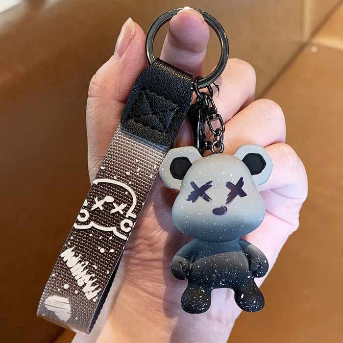 Jewelry WholesaleWholesale Resin Color Changing Bear Keychain JDC-KC-YiChang003 Keychains 依昌 %variant_option1% %variant_option2% %variant_option3%  Factory Price JoyasDeChina Joyas De China