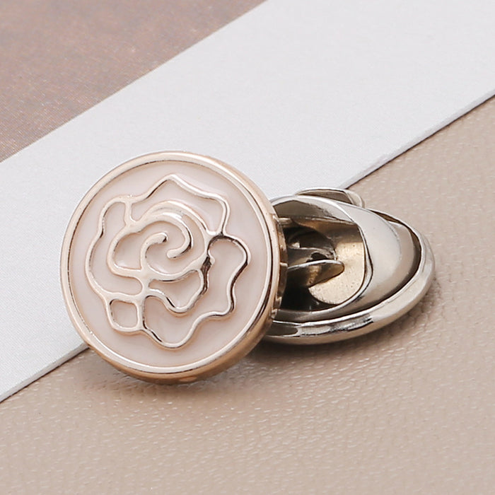 Wholesale anti-smudge button seam-free shirt button hidden button brooch button JDC-BN-PChen001