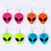 Jewelry WholesaleWholesale Acrylic Alien Earring MOQ≥2 JDC-ES-DUAI012 Earrings 渡爱 %variant_option1% %variant_option2% %variant_option3%  Factory Price JoyasDeChina Joyas De China