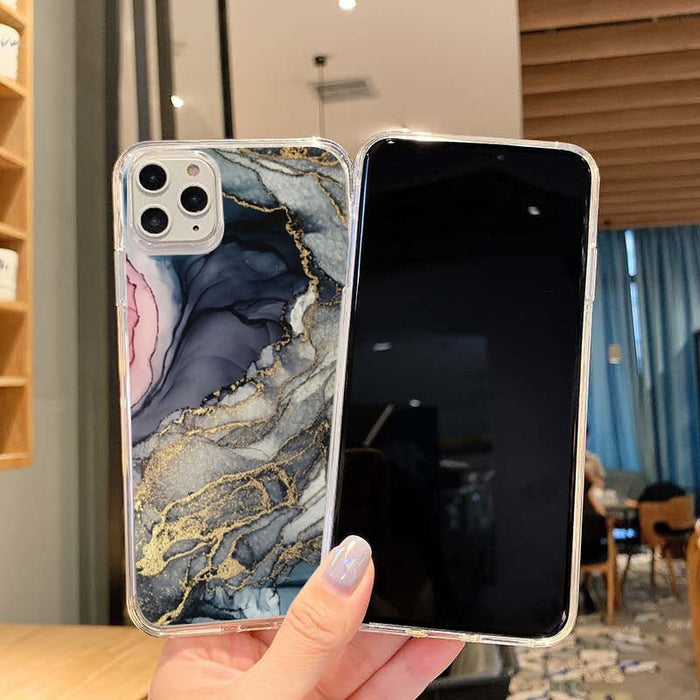 Jewelry WholesaleWholesale marble for iPhone12pro transparent iPhone case JDC-PC-KEX007 Phone Cases 科讯 %variant_option1% %variant_option2% %variant_option3%  Factory Price JoyasDeChina Joyas De China