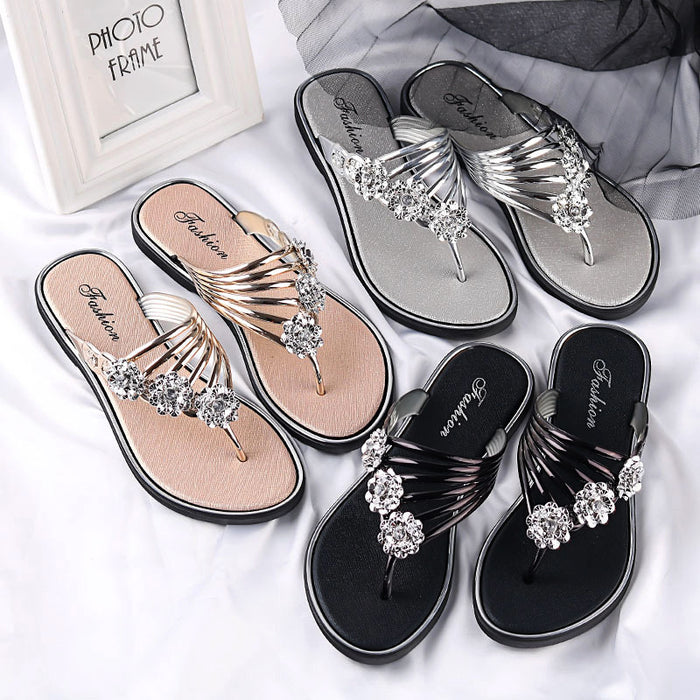 Jewelry WholesaleWholesale slippers summer sandals new flat flip-flops women's lightweight shoes JDC-SD-RunH001 Sandal 润恒 %variant_option1% %variant_option2% %variant_option3%  Factory Price JoyasDeChina Joyas De China