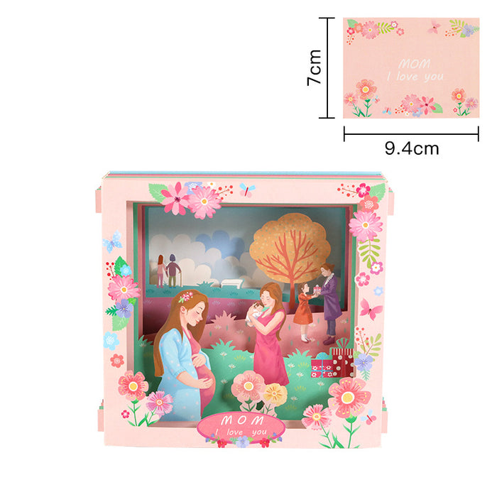 Jewelry WholesaleWholesale Mother's Day Letters 3D Pop-up Greeting Cards MOQ≥3 JDC-GC-JJu001 Greeting Card 久聚 %variant_option1% %variant_option2% %variant_option3%  Factory Price JoyasDeChina Joyas De China