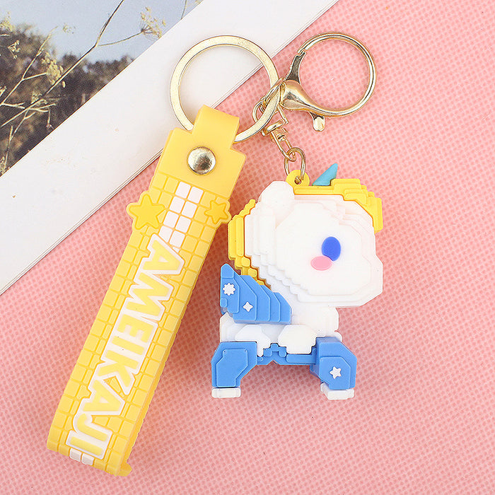 Wholesale Keychains PVC Hardware Cute Cartoon (M) JDC-KC-KuW003