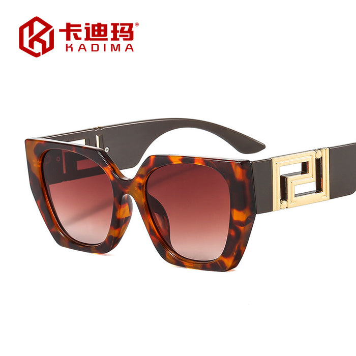 Wholesale Square Big Frame Sunglasses with Color and UV Protection JDC-SG-XIa027