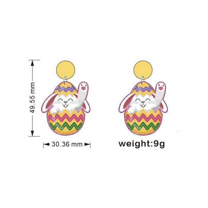 Jewelry WholesaleWholesale Easter Pygmy Goblin Holiday Rabbit Turnip Truck Egg Dwarf Earrings JDC-ES-XUEP002 Earrings 雪帕 %variant_option1% %variant_option2% %variant_option3%  Factory Price JoyasDeChina Joyas De China