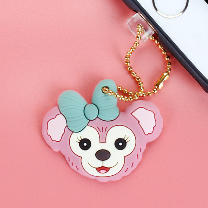 Wholesale Mobile Phone Dust Plug PVC Cute Cartoon Pendant MOQ≥3 (M) JDC-PC-ZhongJ006