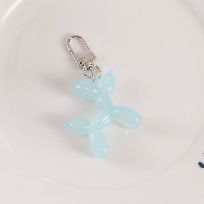 Wholesale Keychains Acrylic Cute Jelly Balloon Dog JDC-KC-YChen009