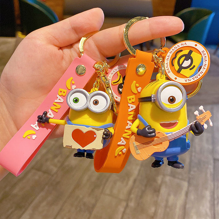 Wholesale Keychain PVC Cute Cartoon Pendant MOQ≥2 (M) JDC-KC-MSi026