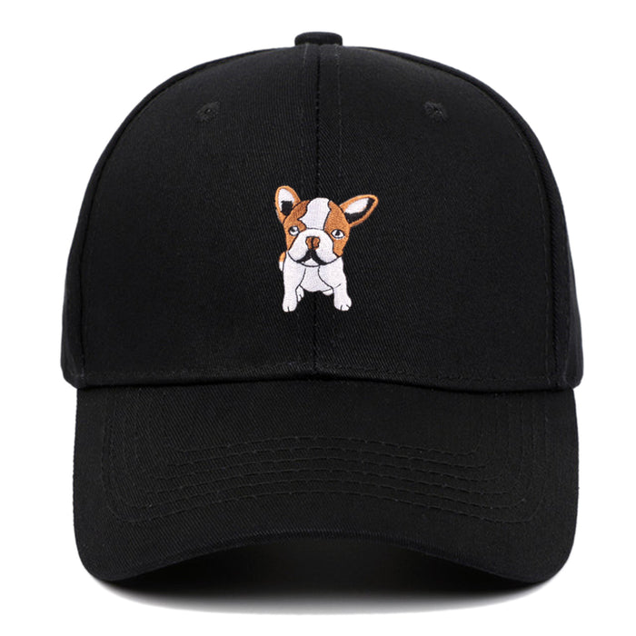 Wholesale Hat Cotton Cute Puppy Embroidered Baseball Cap JDC-FH-ChuanY009