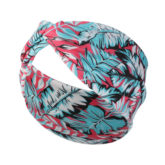 Wholesale Headband Fabric Boho Vacation MOQ≥2 JDC-HD-FanM002