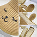 Jewelry WholesaleWholesale children's paper fiber sun hat empty top straw hat JDC-FH-ShuaiR003 Fashionhat 帅睿 %variant_option1% %variant_option2% %variant_option3%  Factory Price JoyasDeChina Joyas De China