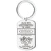 Jewelry WholesaleWholesale Father's Day Spanish Dad Son Stainless Steel Military Brand Necklace Keychain MOQ≥2 JDC-KC-HuH002 Keychains 胡贺 %variant_option1% %variant_option2% %variant_option3%  Factory Price JoyasDeChina Joyas De China