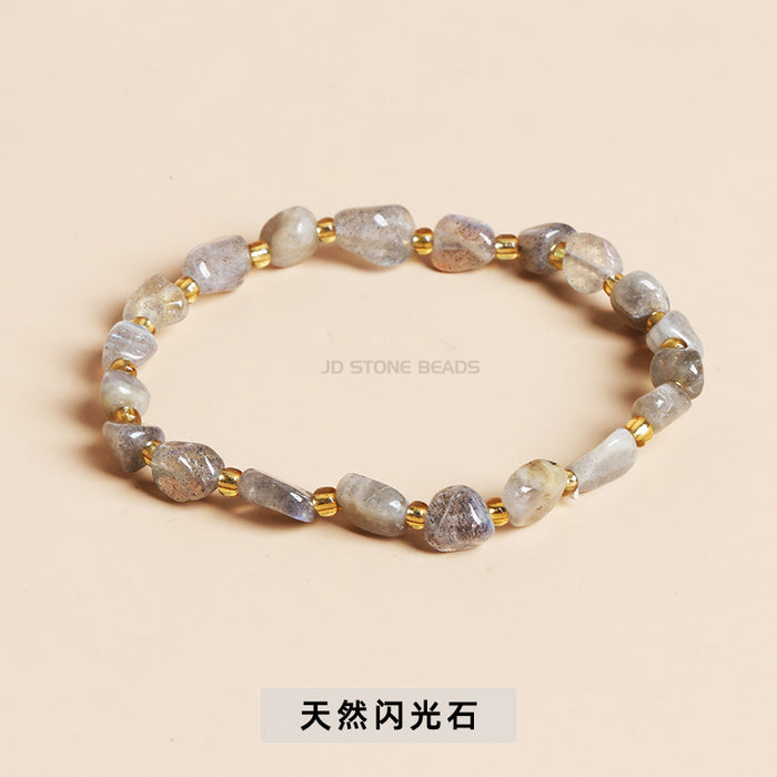 Wholesale Crystal Gravel Bracelet DIY Hand Jewelry JDC-BT-JingD004