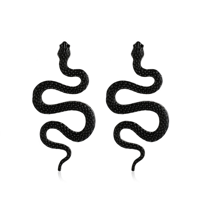 Jewelry WholesaleWholesale Alloy Snake Earrings JDC-ES-D790 Earrings 晴雯 %variant_option1% %variant_option2% %variant_option3%  Factory Price JoyasDeChina Joyas De China