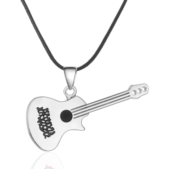 Jewelry WholesaleWholesale Stainless Steel Guitar Necklace JDC-NE-YinH014 Necklaces 颖皓 %variant_option1% %variant_option2% %variant_option3%  Factory Price JoyasDeChina Joyas De China