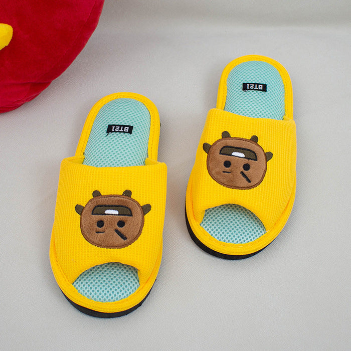 Wholesale Cartoon Home Indoor Cotton Slippers  JDC-SP-FangK002