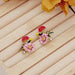 Jewelry WholesaleWholesale S925 color glazed flower alloy earrings JDC-ES-XuanY003 Earrings 宣妍 %variant_option1% %variant_option2% %variant_option3%  Factory Price JoyasDeChina Joyas De China