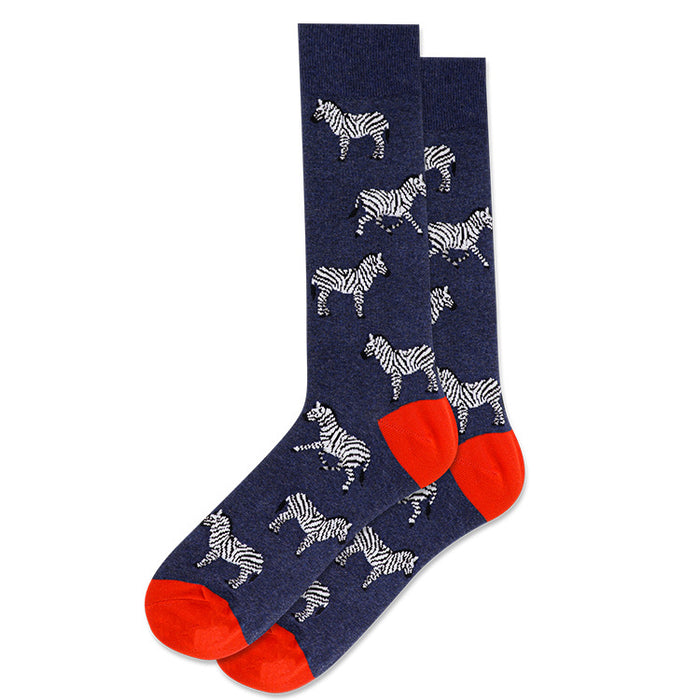 Wholesale animal series jacquard cotton socks tide socks JDC-SK-QAng008