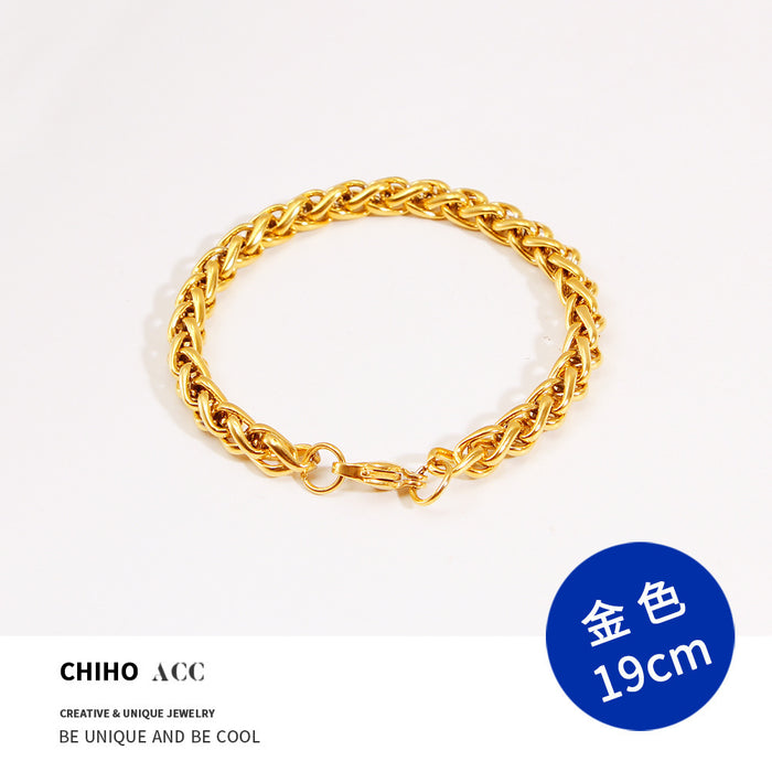 Jewelry WholesaleWholesale stainless steel bracelet couple high feeling Bracelet JDC-BT-ZhangM007 Bracelet 展梦 %variant_option1% %variant_option2% %variant_option3%  Factory Price JoyasDeChina Joyas De China