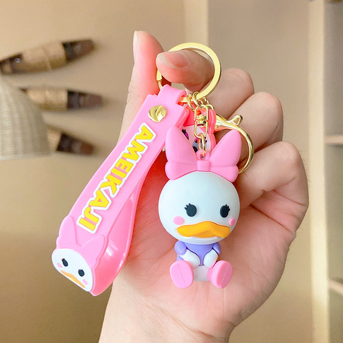 Wholesale Keychain PVC Cute Cartoon Doll Pendant (M) JDC-KC-YiDao003