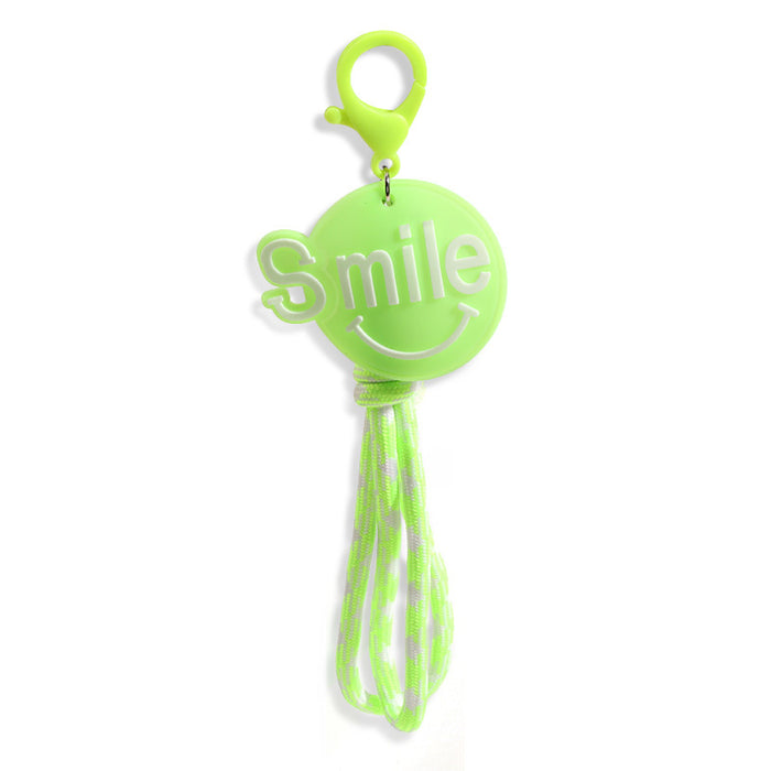 Wholesale Keychain Smiley Rubber Lanyard MOQ≥2 JDC-KC-XiangH012