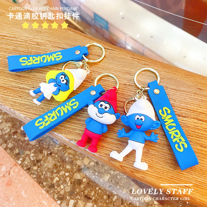 Wholesale Keychains PVC Hardware Cute Cartoon (M) MOQ≥2 JDC-KC-OuBu001