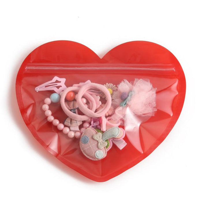 Wholesale 10pcs Heart Shaped Gift Bags JDC-GB-BaXing001