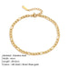 Jewelry WholesaleWholesale Stainless Steel Figaro Chain Anklet JDC-AS-JJ002 Anklet 聚杰 %variant_option1% %variant_option2% %variant_option3%  Factory Price JoyasDeChina Joyas De China