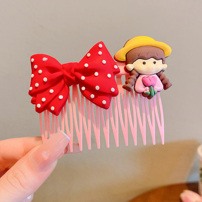 Wholesale broken hair artifact hair comb children bangs finishing summer hairpin headwear JDC-HC-tengZ005