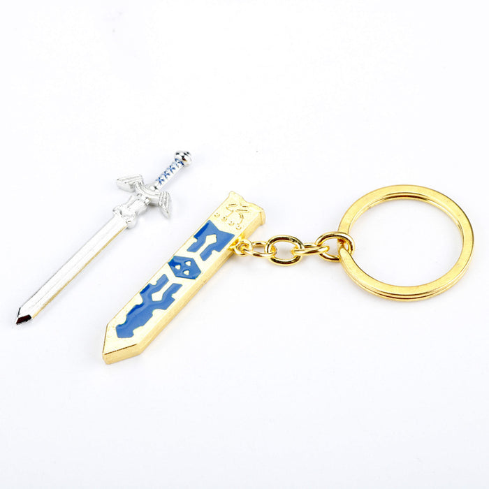 Jewelry WholesaleWholesale Peripherals The Legend of Zelda Sky Sword Keychain JDC-KC-AWen005 Keychains 艾文 %variant_option1% %variant_option2% %variant_option3%  Factory Price JoyasDeChina Joyas De China