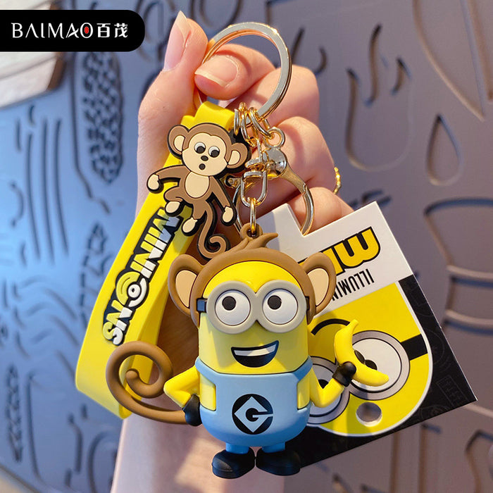 Wholesale Minions Zodiac Keychain Creative Exquisite and Cute JDC-KC-BaiM040