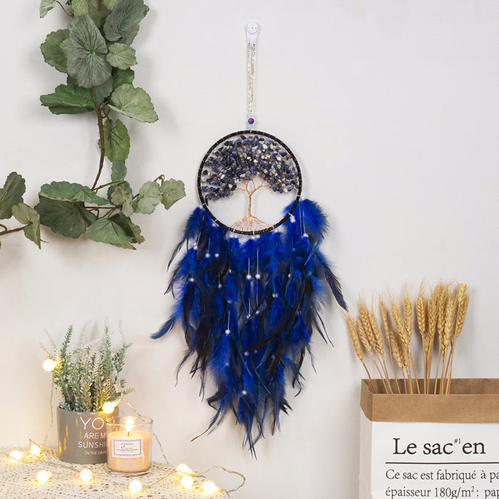 Jewelry WholesaleWholesale Tree of Life Wind Chimes Dreamcatcher MOQ≥2 JDC-DC-MGu017 Dreamcatcher 梦罟 %variant_option1% %variant_option2% %variant_option3%  Factory Price JoyasDeChina Joyas De China