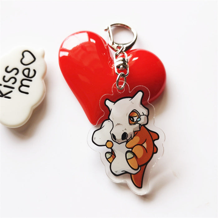 Wholesale Cartoon Acrylic Cute Keychain (M) MOQ≥2 JDC-KC-FPai004