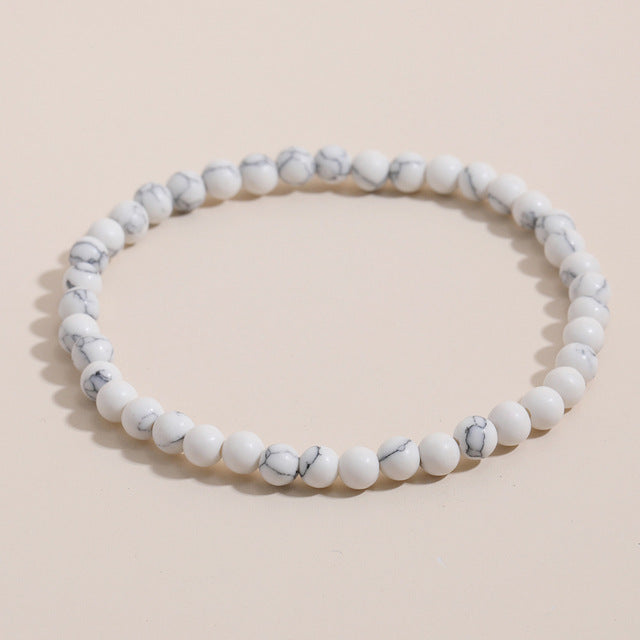 Wholesale Natural Stone 4mm Energy Bracelet JDC-BT-RuiZ006