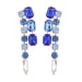 Jewelry WholesaleWholesale Blue Rhinestone Earrings JDC-ES-JL920 Earrings 氿乐 %variant_option1% %variant_option2% %variant_option3%  Factory Price JoyasDeChina Joyas De China