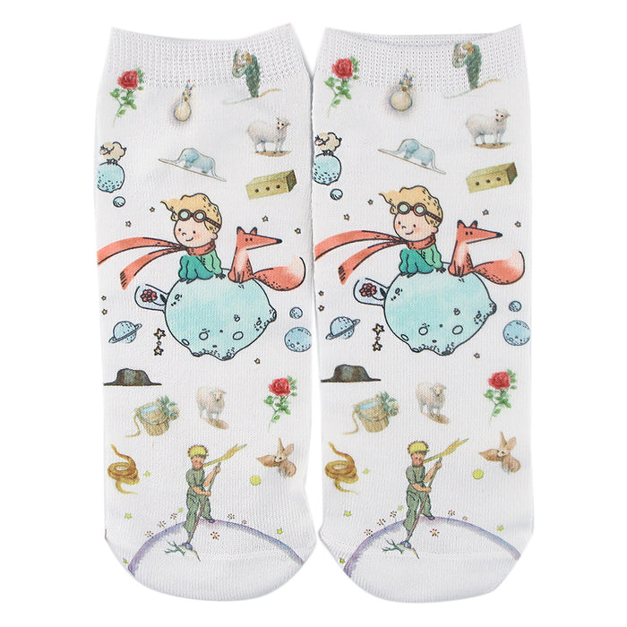 Wholesale Socks Cotton Cartoon Four Seasons Applicable JDC-SK-QingT001