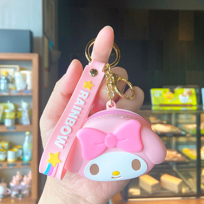 Wholesale cartoon key chain bag pendant silicone JDC-KC-YDao011