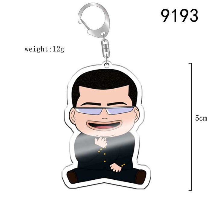 Wholesale Anime Acrylic Slam Dunk Keychain (M) MOQ≥2 JDC-KC-XCai012