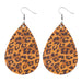 Jewelry WholesaleWholesale Drop Shape Leopard Print PU Leather Earrings MOQ≥2 JDC-ES-Chengy016 Earrings Chengy %variant_option1% %variant_option2% %variant_option3%  Factory Price JoyasDeChina Joyas De China