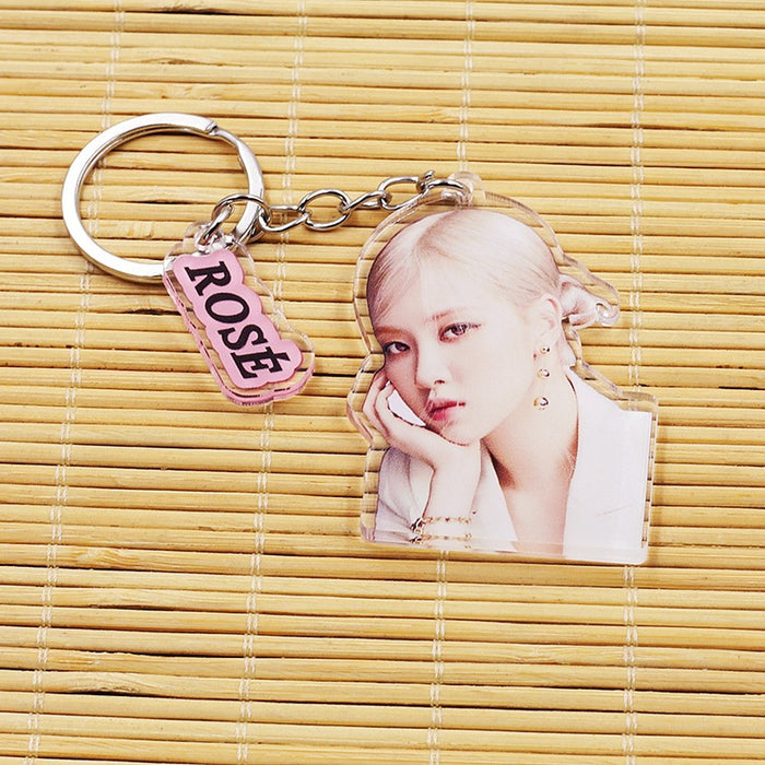 Wholesale star acrylic keychain MOQ≥2 JDC-KC-SBo004