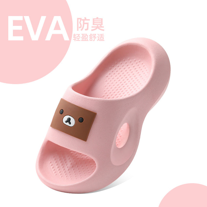 Jewelry WholesaleWholesale Kids Summer EVA Anti-Slip Bear Soft Sole Slippers JDC-SP-FenD002 Slippers 芬典 %variant_option1% %variant_option2% %variant_option3%  Factory Price JoyasDeChina Joyas De China