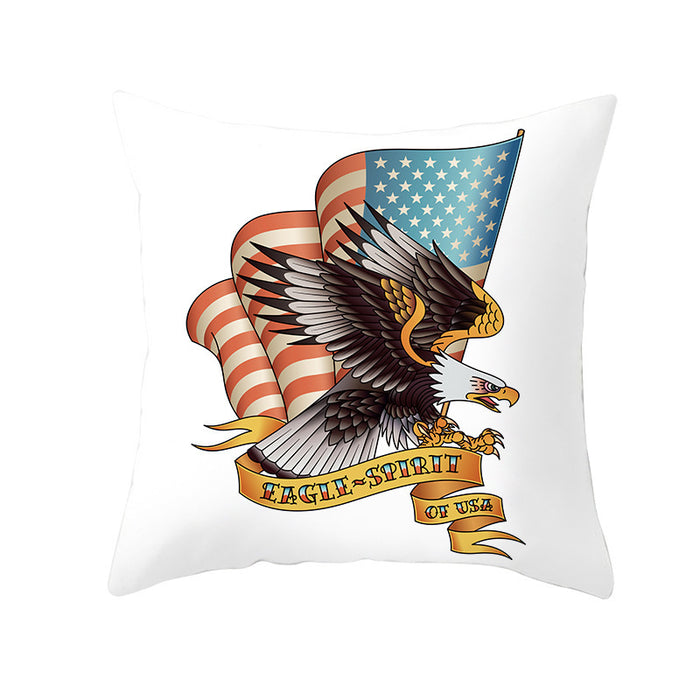 Wholesale 4th of July Independence Day Printed Pillowcase MOQ≥2 JDC-PW-Jinze002