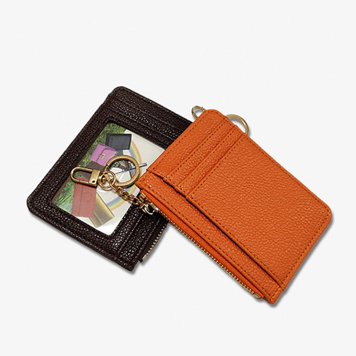 Jewelry WholesaleWholesale PU Leather Card Holder Keychain JDC-KC-XBin001 Keychains 雄彬 %variant_option1% %variant_option2% %variant_option3%  Factory Price JoyasDeChina Joyas De China