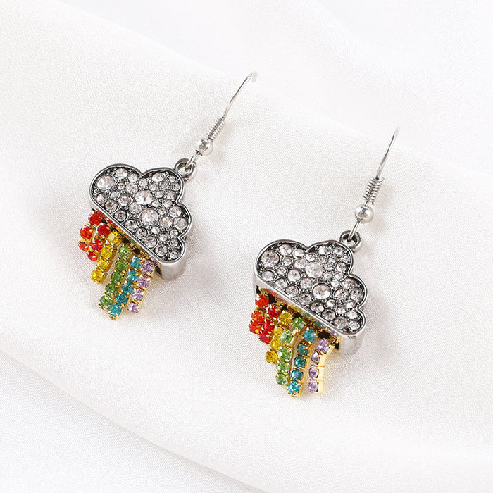 Wholesale popular cloud earrings tassel JDC-ES- zhongyi016