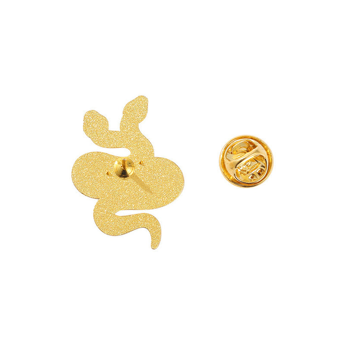 Wholesale Cartoon Cute Snake Alloy Brooch JDC-BC-ZhuoB006